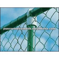 Flexible Valla de enlace de cadena galvanizada en caliente